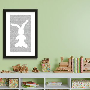 Velveteen Rabbit book poster featuring the full text of Margery Williams' novel