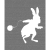 Alice in Wonderland Book Poster (Rabbit Design) image