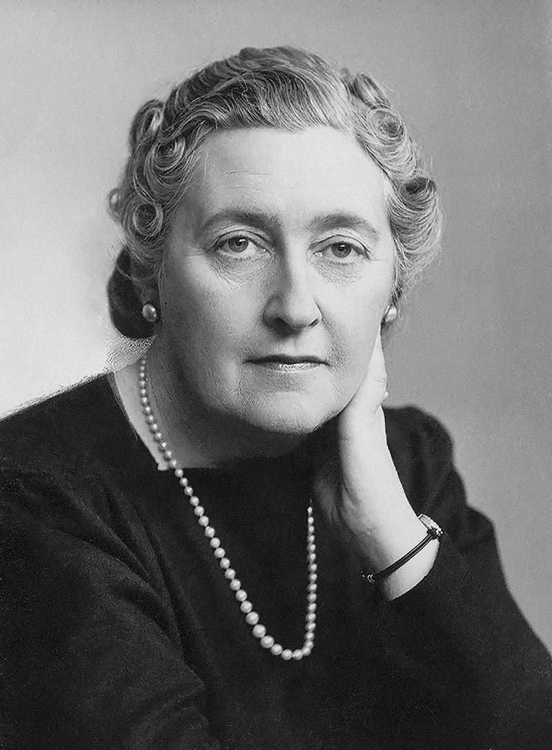 Agatha Christie portrait