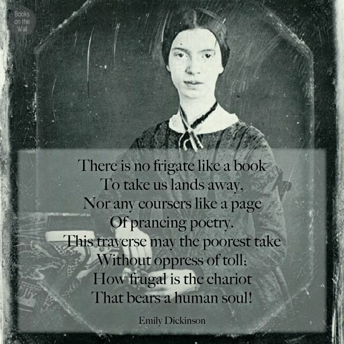 Emily Dickinson quote graphic