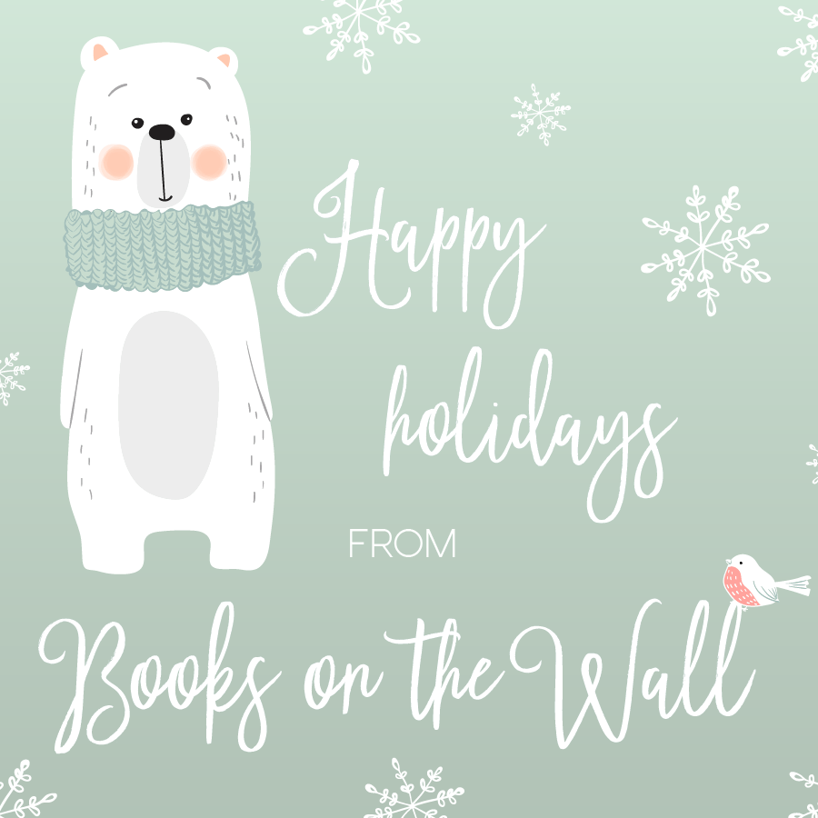 Happy holiday image from Books on the Wall