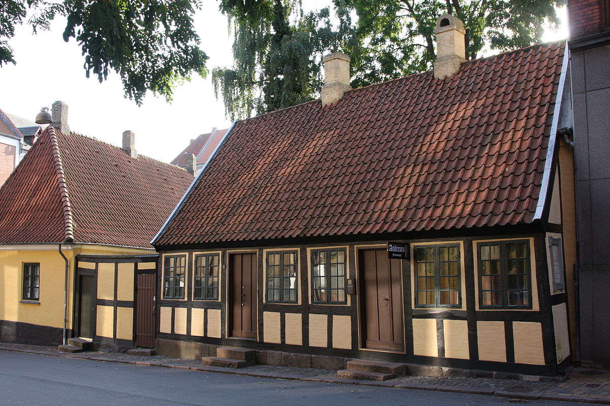 Hans Christian Andersen's childhood home in Odense