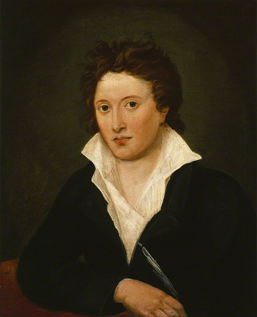 Percy Bysshe Shelley, husband of Mary Shelley