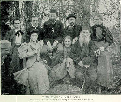 Leo Tolstoy and his family