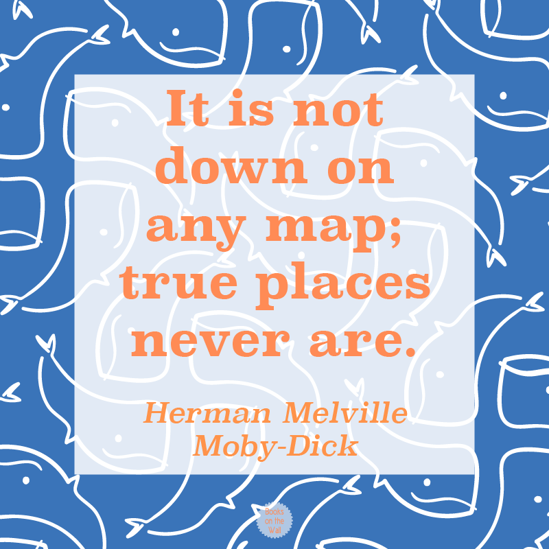Herman Melville's Moby Dick Quote [Quote Graphic]