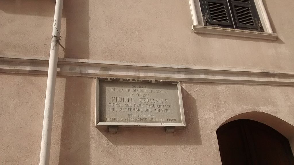 Commemorative Plaque for Miguel de Cervantes