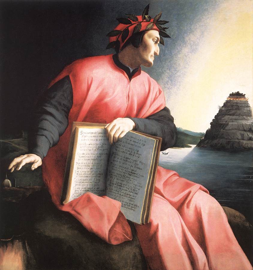 Il Sommo Poeta Dante Alighieri s Life and Times Books on the Wall