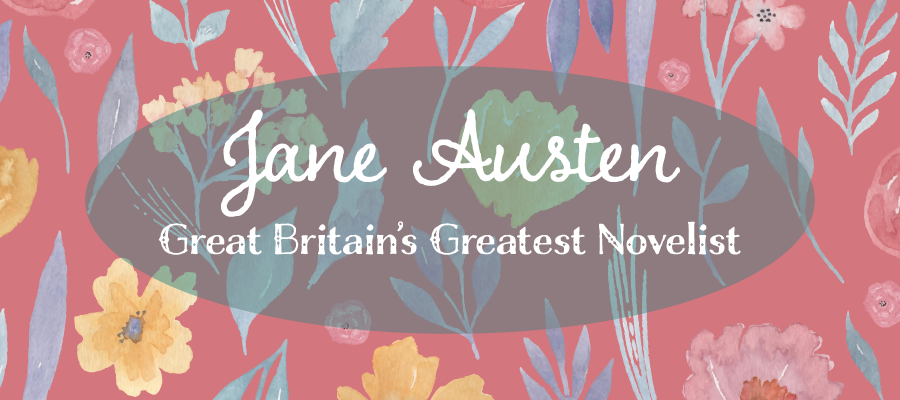 Feature image for Jane Austen novels blog