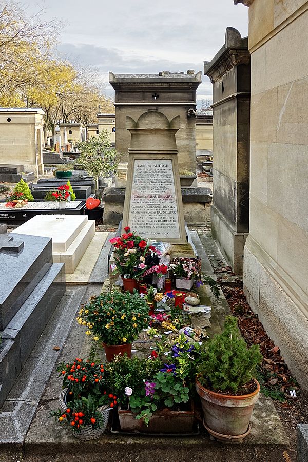 Grave of Charles Baudelaire