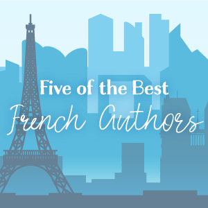 Five Best French Authors - Blog badge image