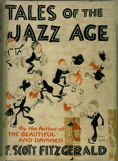 Tales of the Jazz Age, Illustrated Cover of F. Scott Fitzgerald short stories