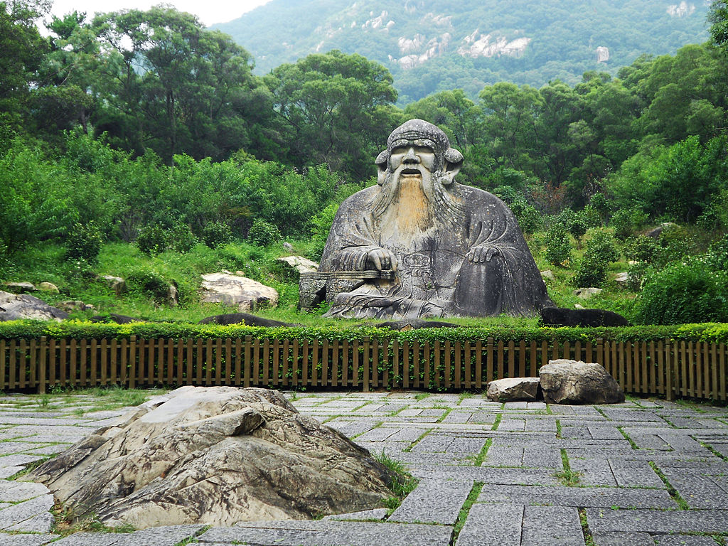 Statue of Lao Tzu by 氤氲小调