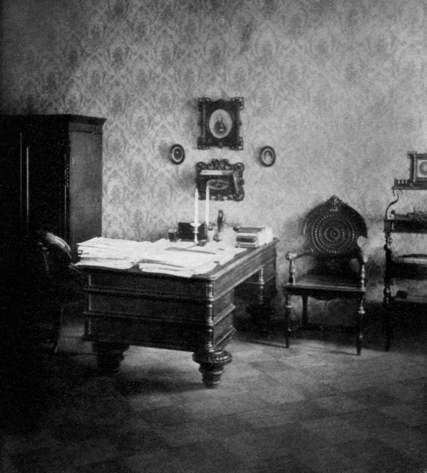 Fyodor Mikahailovich Dostoyevsky's Study in St. Petersburg